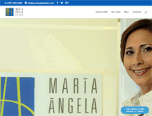 Tablet Screenshot of mariangelaperez.com